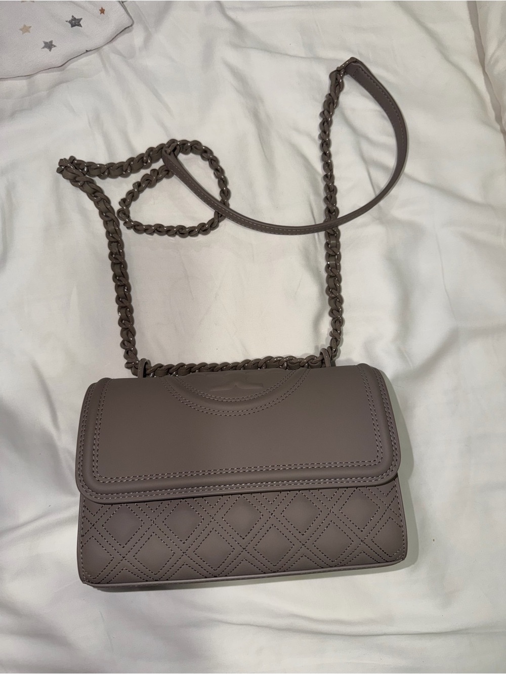 Tory Burch Flemming mat small convertible, shoulder bag
